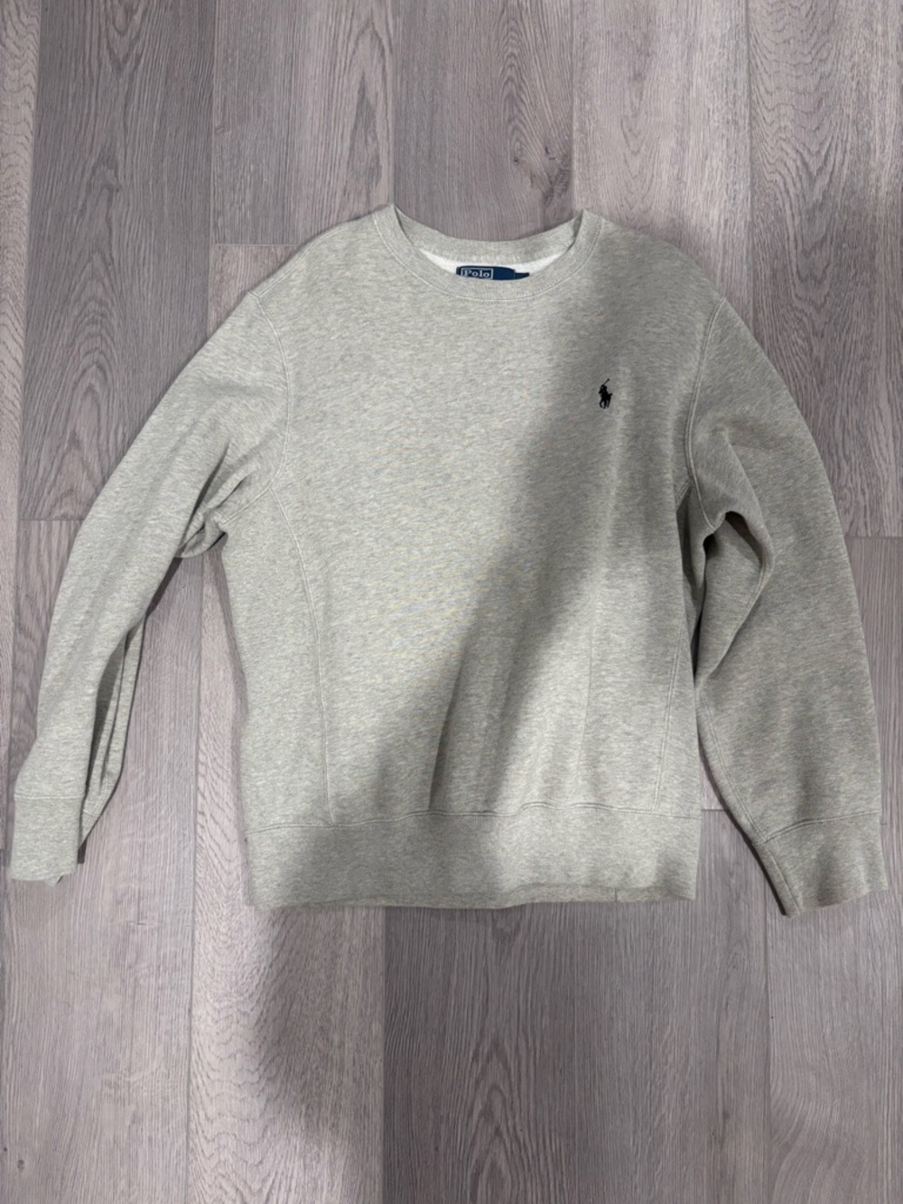 Ralph Lauren Light Gray Crewneck Sweater